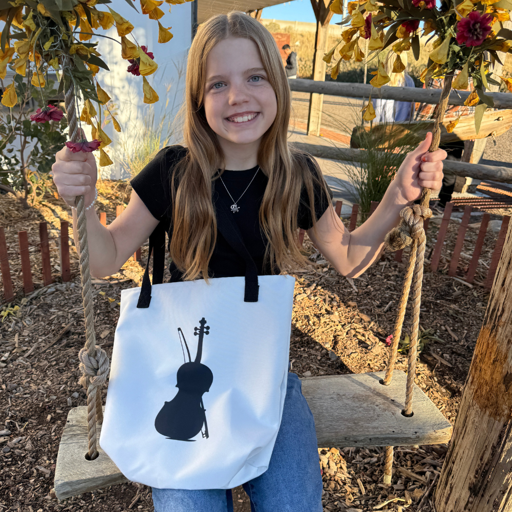 Violin Silhouette | Tote bag