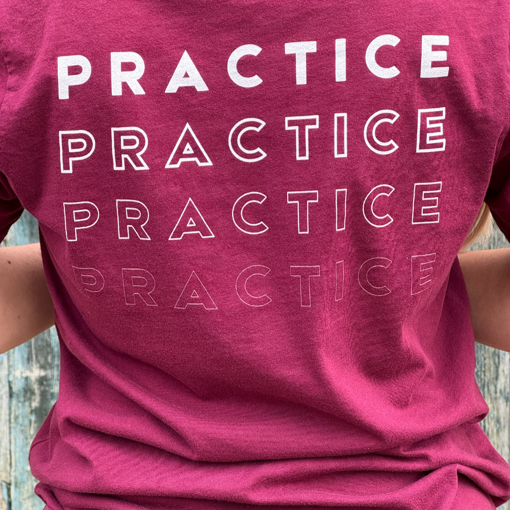 PRACTICE PRACTICE PRACTICE PRACTICE |  Unisex T-Shirt