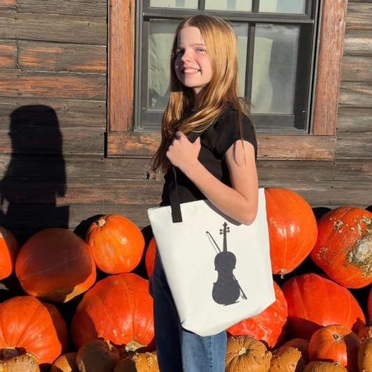 Violin Silhouette | Tote bag
