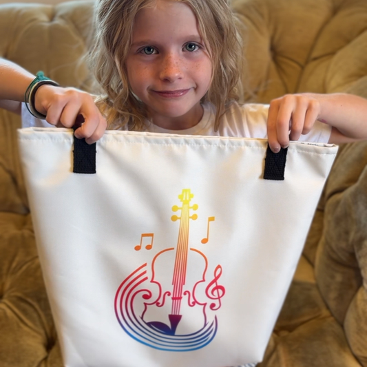 Colorful Violin | Tote bag