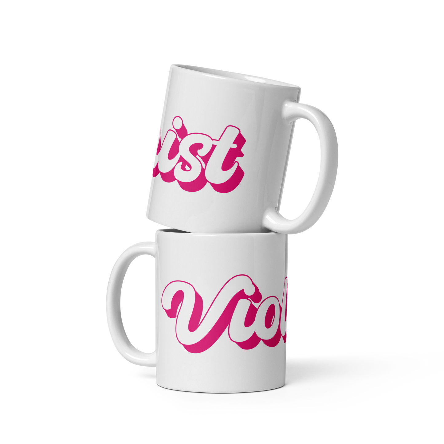 Violinist | White glossy mug