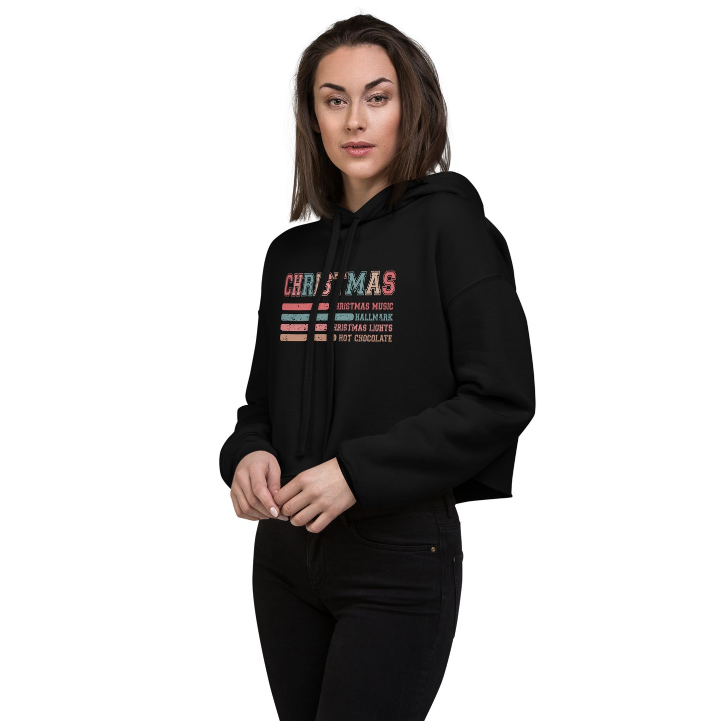 CHRISTMAS |  Christmas Music | Crop Hoodie