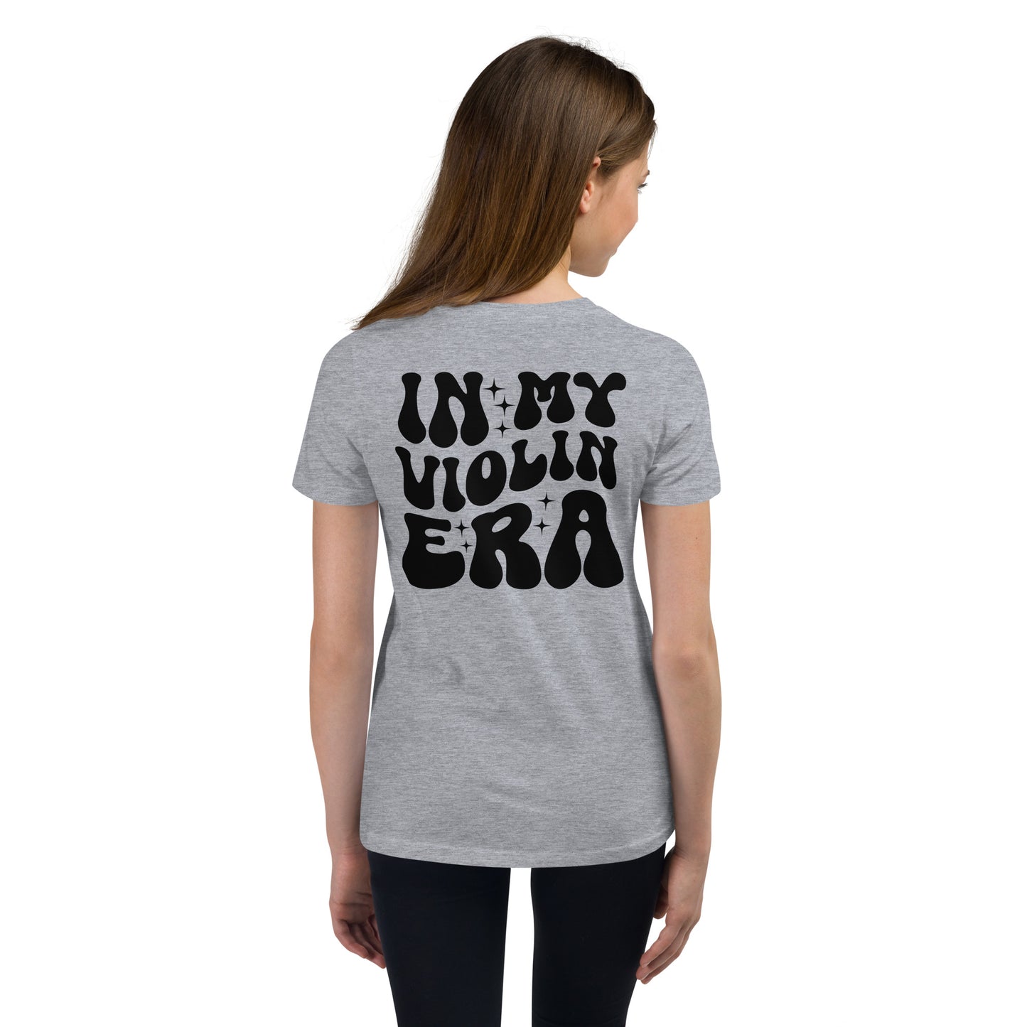 Youth In My Violin Era | Youth Short Sleeve T-Shirt
