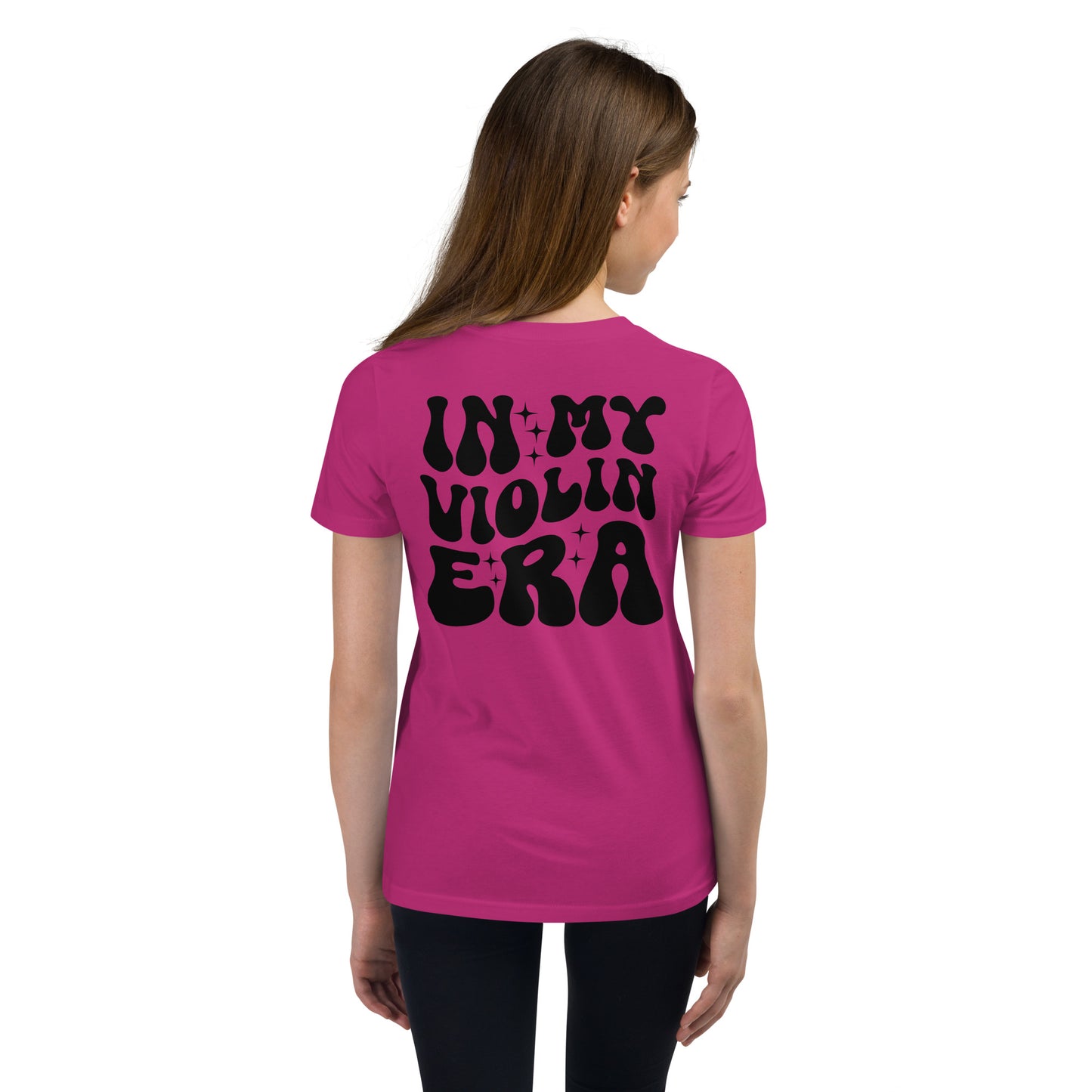 Youth In My Violin Era | Youth Short Sleeve T-Shirt